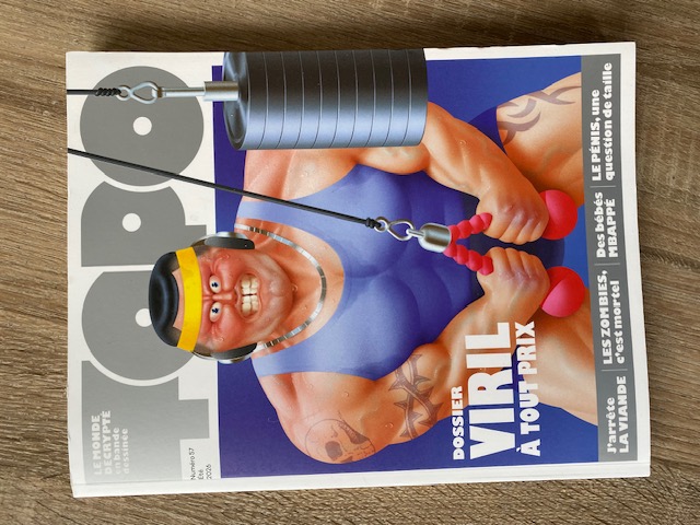 Couverture du magazine TOPO illustrant l'article